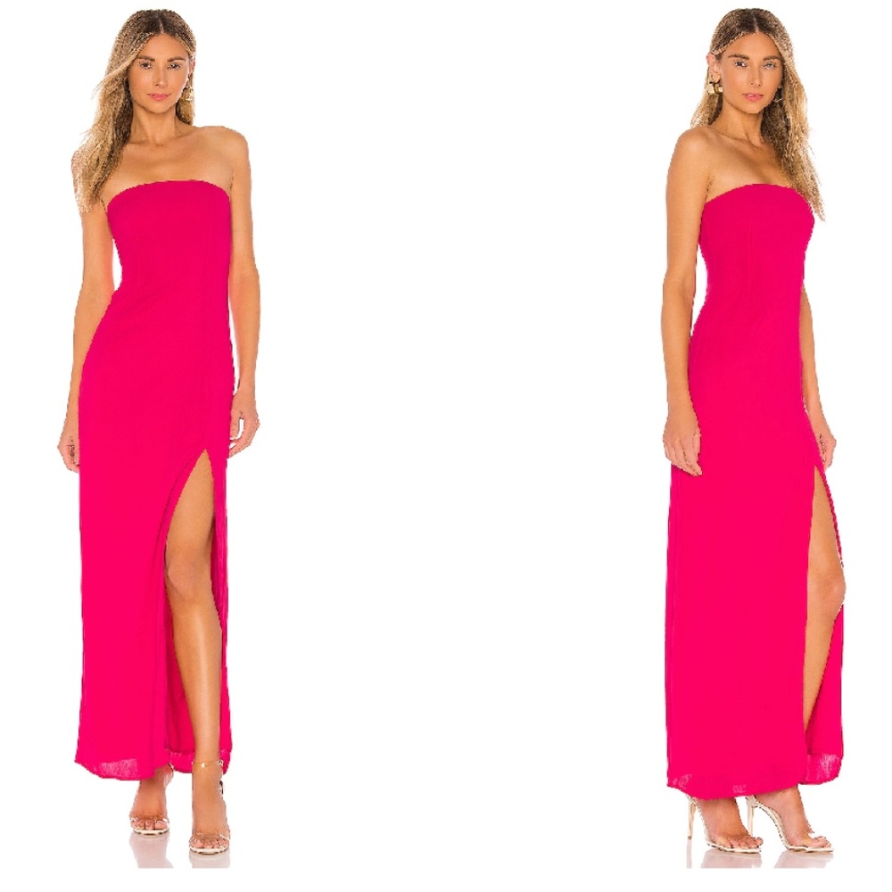 Superdown Revolve Asher Strapless Dress